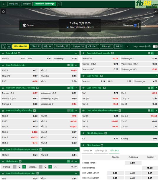 fb88-thong-so-tran-dau-Tromso-vs-Valerenga-11-07-2026