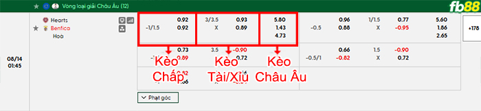 fb88-bang-keo-tran-dau-Heart-vs-Benfica-14-08-2026