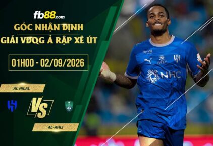fb88-soi kèo Al Hilal vs Al-Ahli