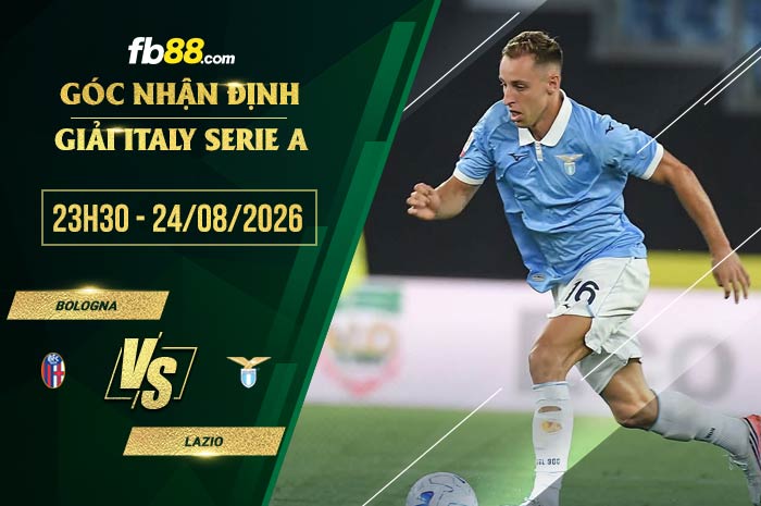 fb88-soi kèo Bologna vs Lazio