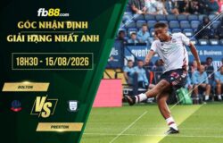 fb88-soi kèo Bolton vs Preston