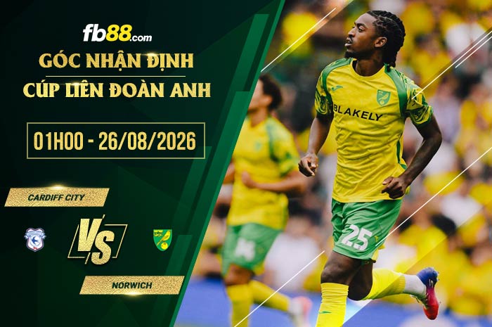 fb88-soi kèo Cardiff City vs Norwich