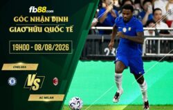 fb88-soi kèo Chelsea vs AC Milan