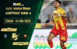 fb88-soi kèo Lecce vs AS Roma