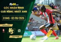 fb88-soi kèo Lincoln City vs Blackburn