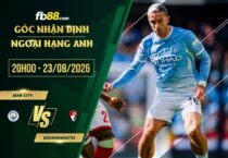 fb88-soi kèo Man City vs Bournemouth