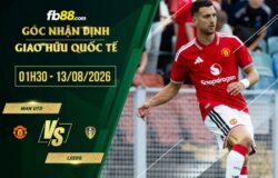 fb88-thông số trận đấu Man Utd vs Leeds