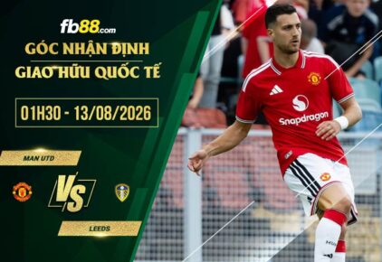 fb88-thông số trận đấu Man Utd vs Leeds