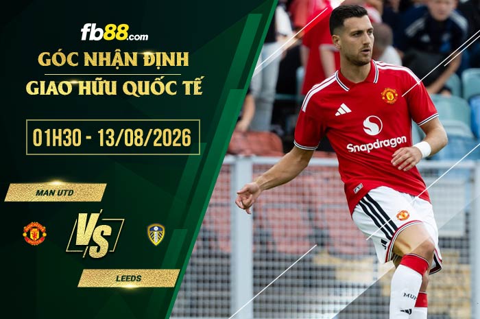 fb88-thông số trận đấu Man Utd vs Leeds