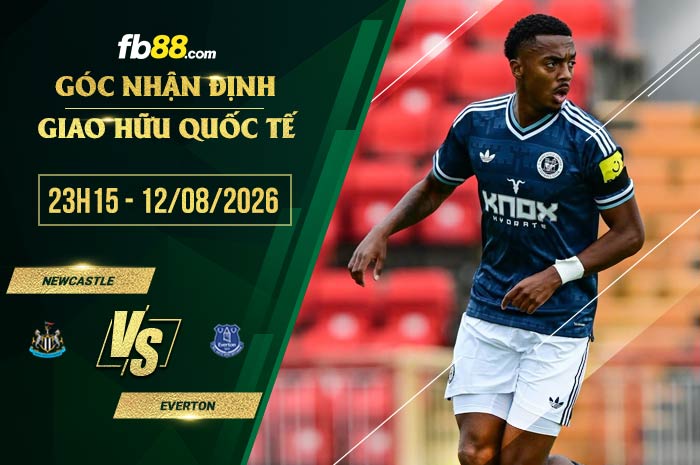 fb88-thông số trận đấu Newcastle vs Everton