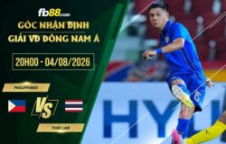 fb88-soi kèo Philippines vs Thái Lan