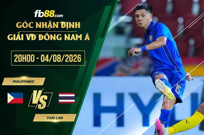 fb88-soi kèo Philippines vs Thái Lan