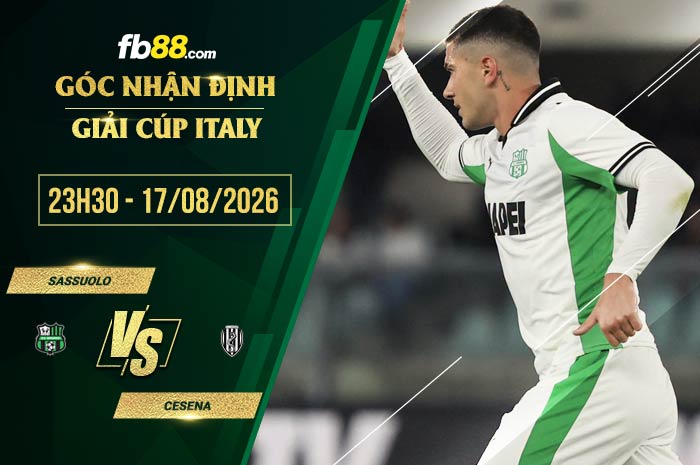 fb88-soi kèo Sassuolo vs Cesena