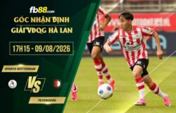 fb88-soi kèo Sparta Rotterdam vs Feyenoord