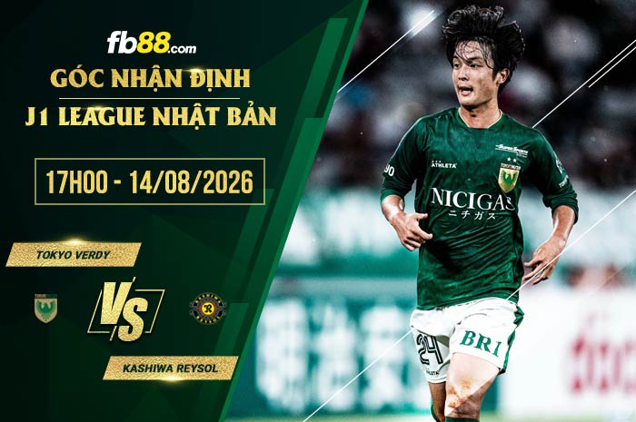 fb88-soi kèo Tokyo Verdy vs Kashiwa Reysol