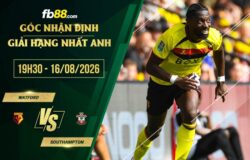 fb88-soi kèo Watford vs Southampton