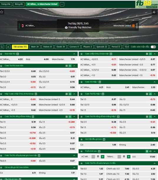 fb88-ty-le-tran-dau-Man-Utd-vs-AC-Milan-15-08-2026