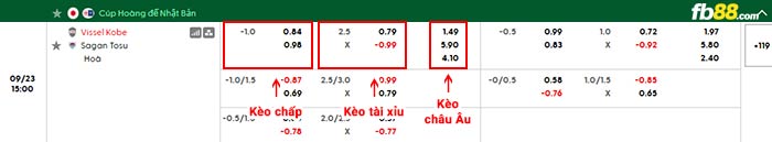 fb88-bảng kèo trận đấu Vissel Kobe vs Sagan Tosu