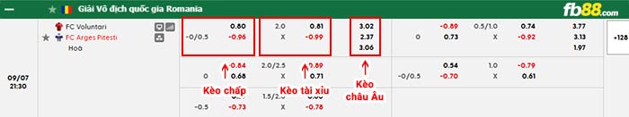 fb88-bảng kèo trận đấu Voluntari vs Arges