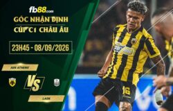 fb88-soi kèo AEK Athens vs LASK