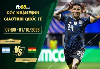 fb88-soi kèo Argentina vs Bolivia