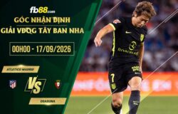 fb88-soi kèo Atletico Madrid vs Osasuna