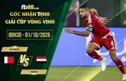 fb88-soi kèo Bahrain vs Yemen