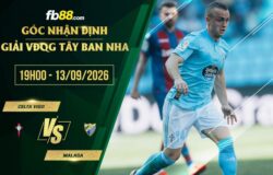 fb88-soi kèo Celta Vigo vs Malaga