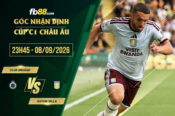 fb88-soi kèo Club Brugge vs Aston Villa