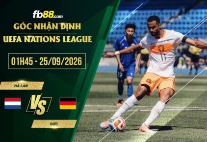 fb88-soi kèo Hà Lan vs Đức
