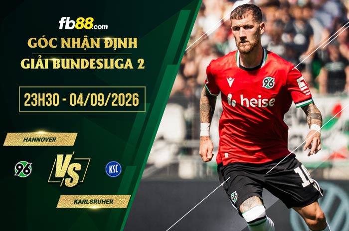 fb88-soi kèo Hannover vs Karlsruher