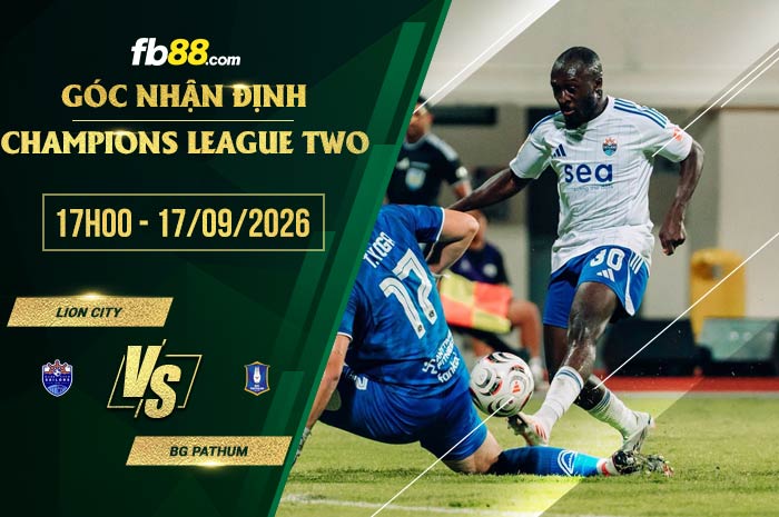 fb88-soi kèo Lion City vs BG Pathum