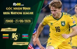 fb88-soi kèo Lithuania vs Azerbaijan