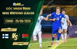 fb88-soi kèo Phần Lan vs Belarus