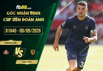 fb88-soi kèo Sunderland vs Hull City