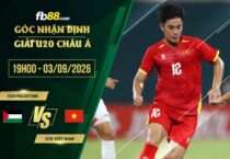 fb88-soi kèo U20 Palestine vs U20 Việt Nam