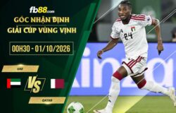 fb88-soi kèo UAE vs Qatar