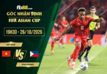 fb88-soi kèo Việt Nam vs Philippines