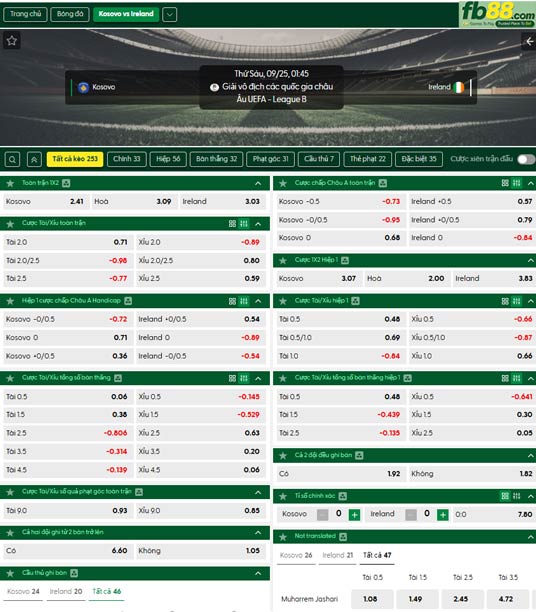 fb88-ty-le-tran-dau-Kosovo-vs-CH-Ailen-25-09-2026