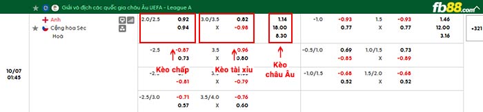 fb88-bảng kèo trận đấu Anh vs Séc