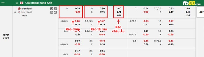fb88-bảng kèo trận đấu Brentford vs Liverpool