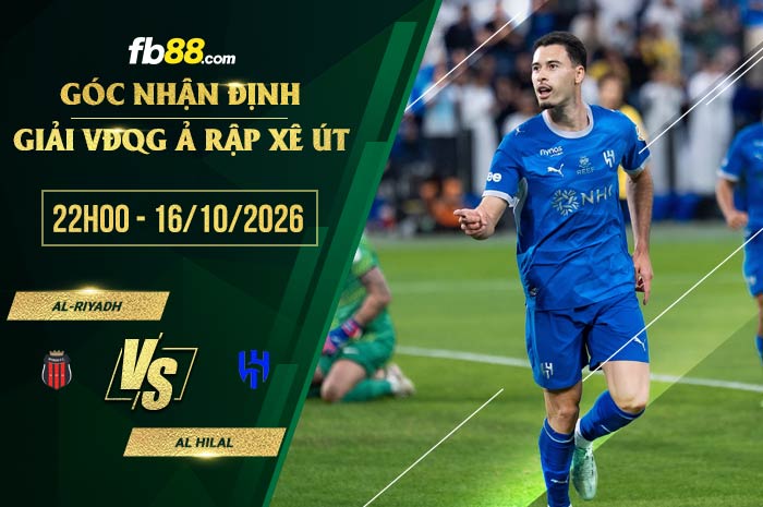 fb88-soi kèo Al-Riyadh vs Al Hilal