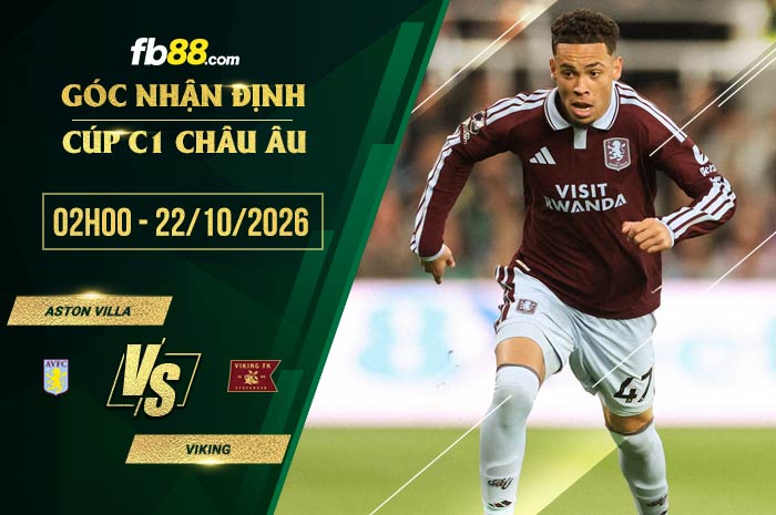 fb88-soi kèo Aston Villa vs Viking