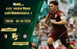 fb88-soi kèo Augsburg vs Bayern Munich
