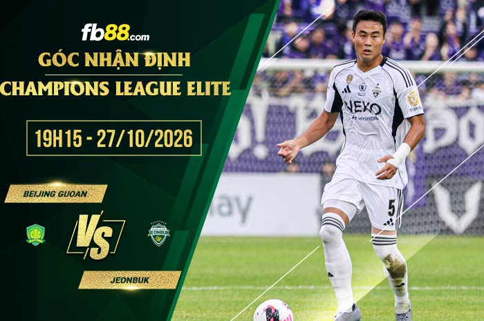fb88-soi kèo Beijing Guoan vs Jeonbuk