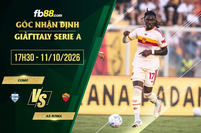 fb88-soi kèo Como vs AS Roma
