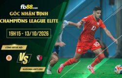 fb88-soi kèo Công an Hà Nội vs Kashima Antlers