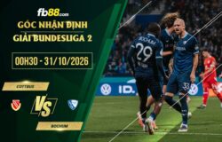 fb88-soi kèo Cottbus vs Bochum