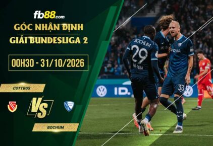 fb88-soi kèo Cottbus vs Bochum