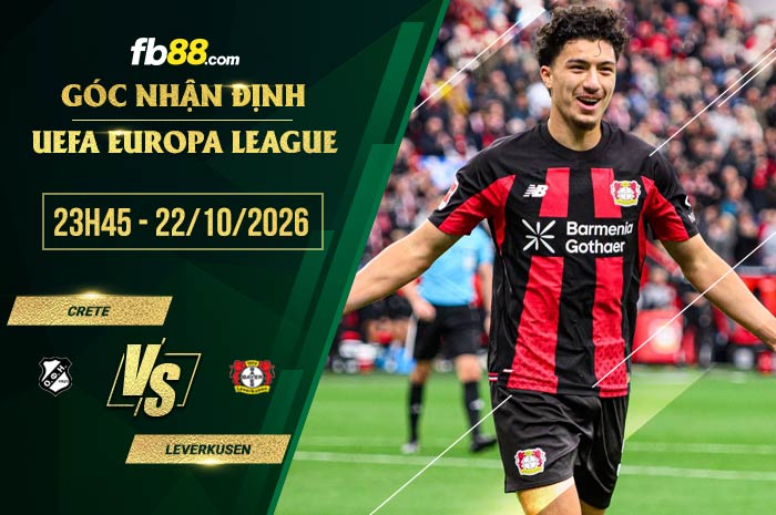 fb88-soi kèo Crete vs Leverkusen